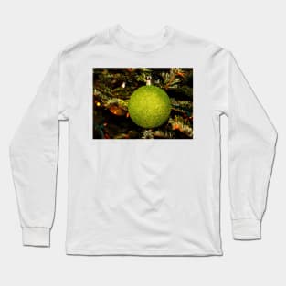 Green Ornament Long Sleeve T-Shirt